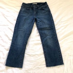 Levis 712 Slim Cropped Capris Size 27
